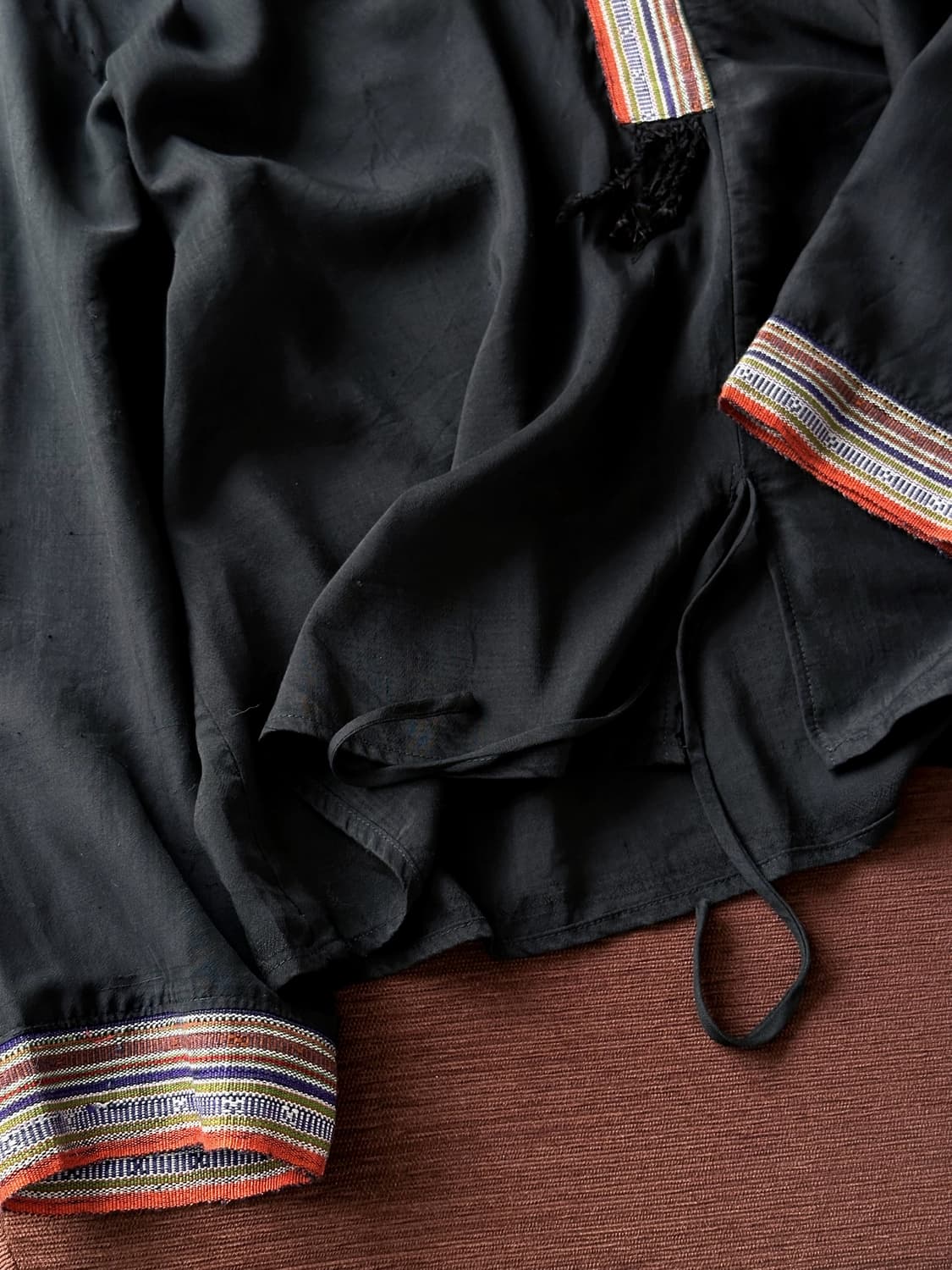 100% Silk fabric design collar P/O 상품이미지3