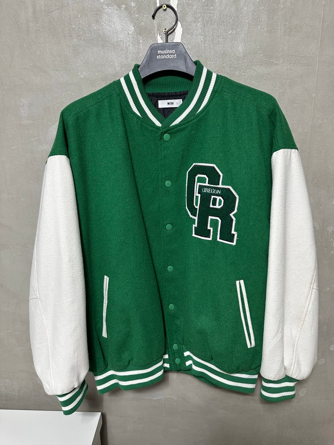 wego 빈티지 바시티자켓 XL 상품이미지1