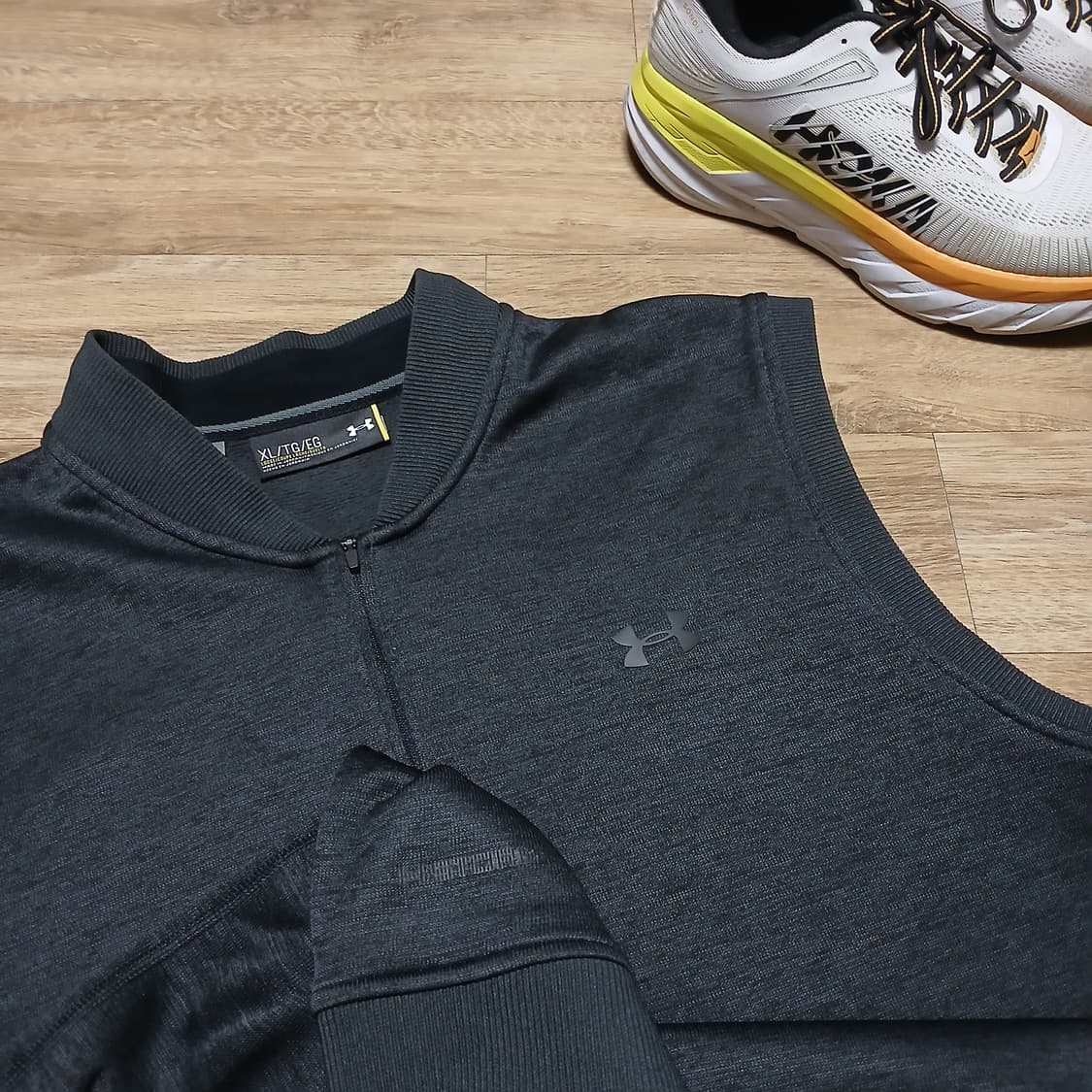 언더아머 조끼 기모 반집업 져지 xl 105 상품이미지1