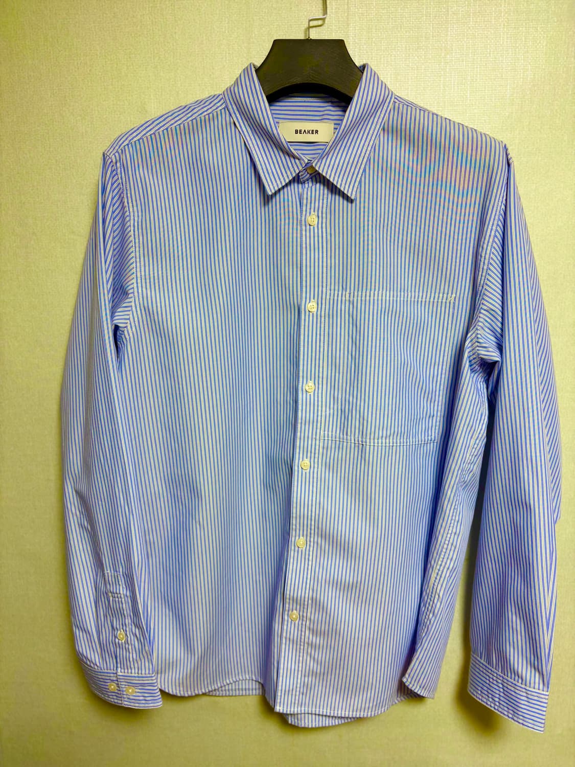 [XL]비이커 에센셜 블루스트라이프 셔츠 상품이미지1