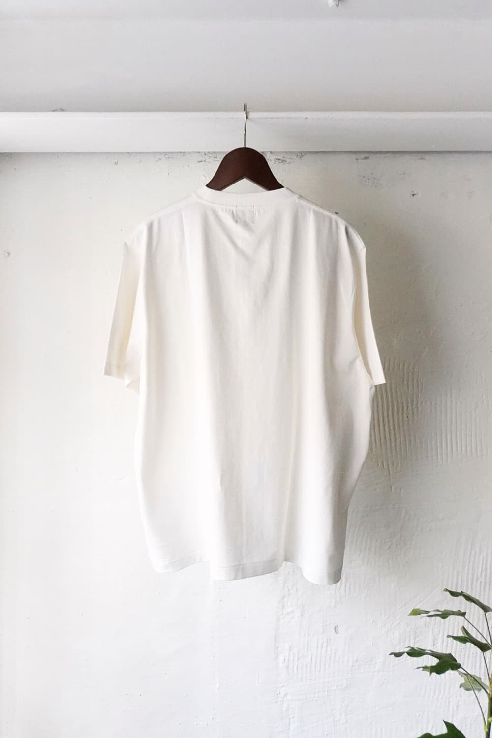 [새상품] 제이프레스(J.PRESS) 수피마 코튼 로고 반팔티 화이트 상품이미지2