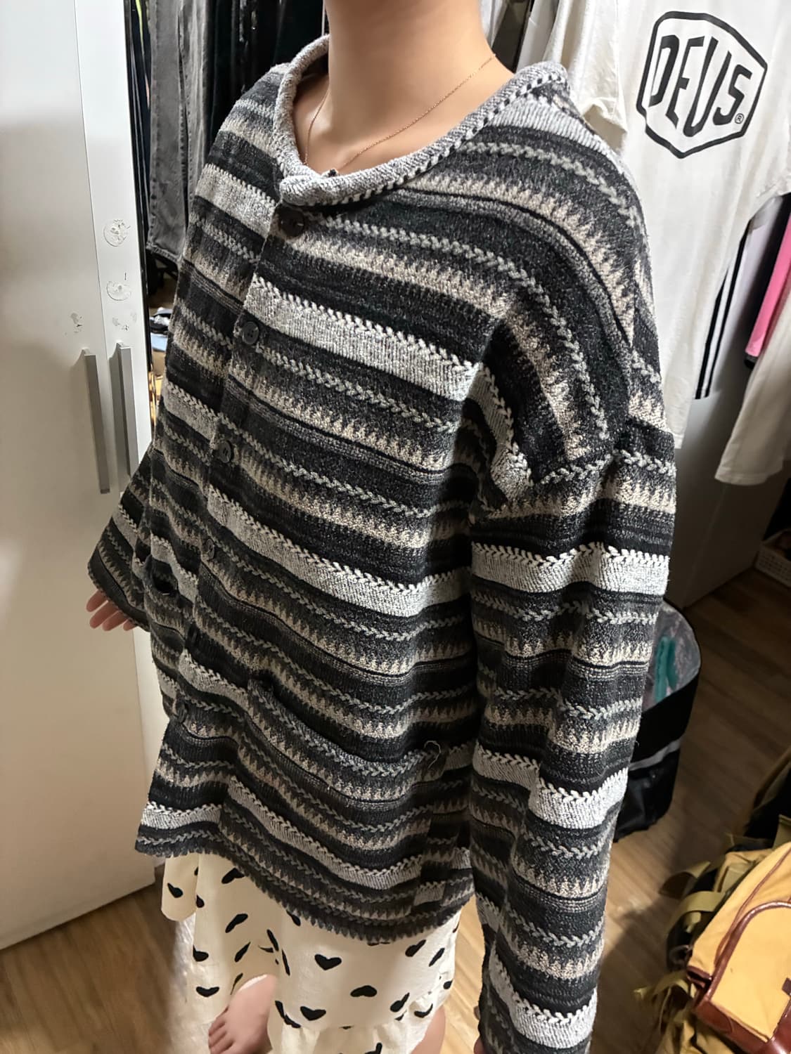 [새상품] 빈티지 무드 가디건 (여자L사이즈) 상품이미지6