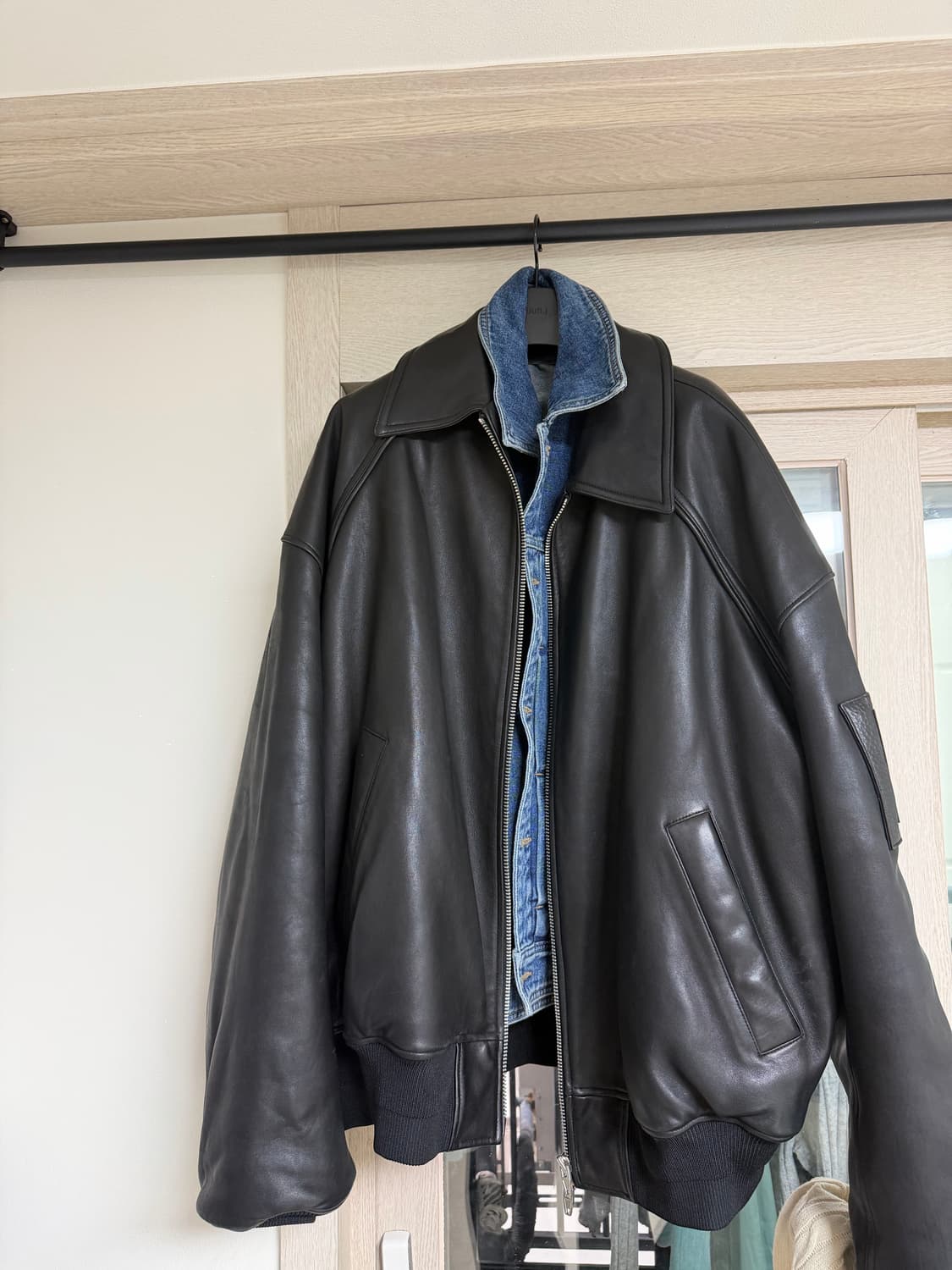 준지 컬렉션349 가죽마원 판매합니다. 상품이미지1