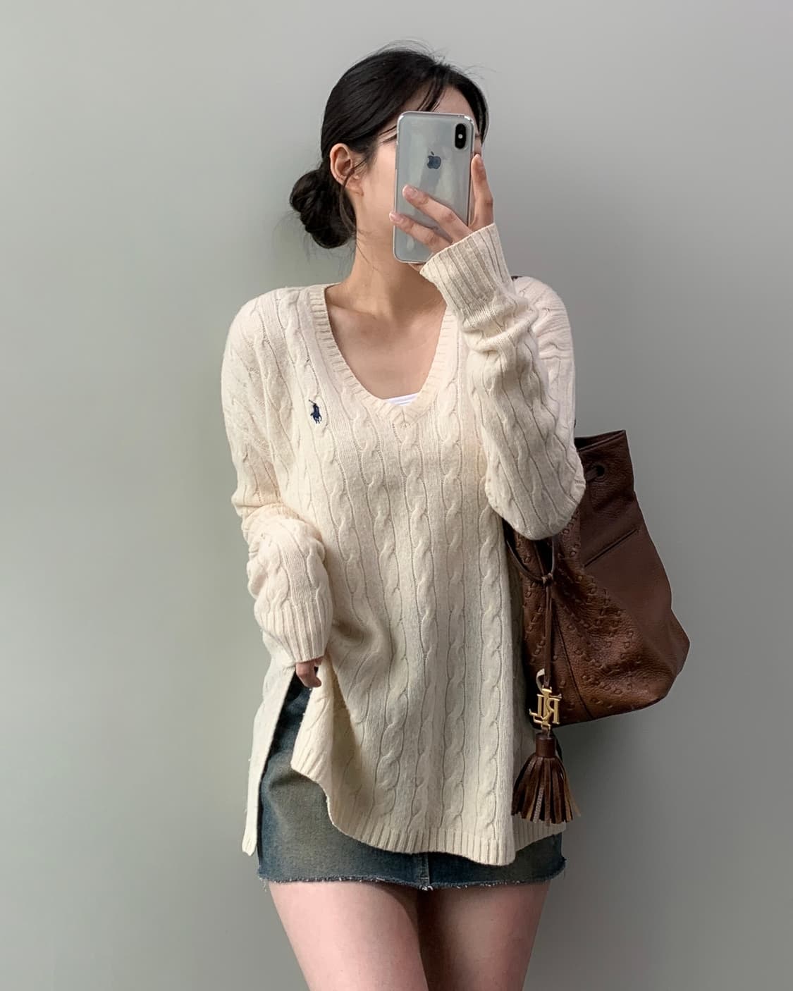 폴로 울 캐시미어 니트  상품이미지2