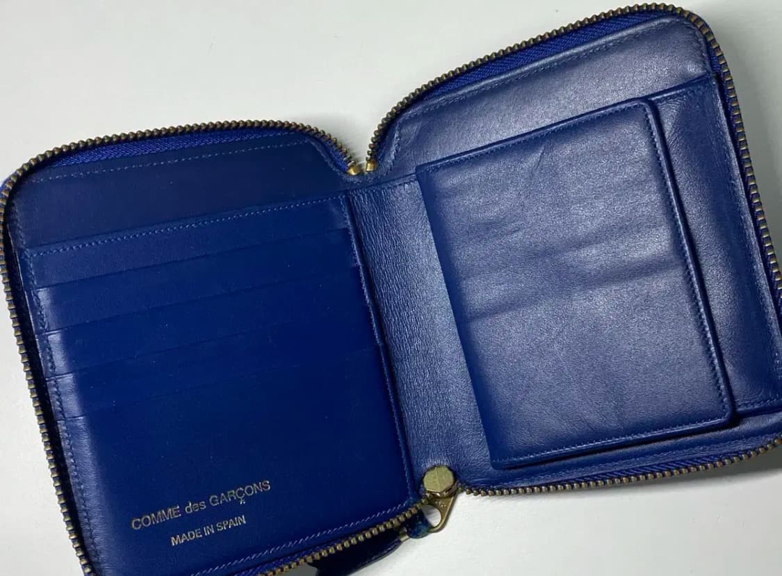 꼼데가르송 지갑 Luxury full zip around wallet 상품이미지7