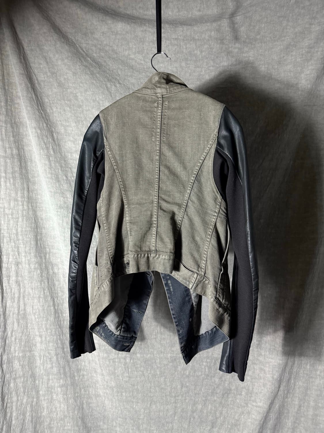 Rick Owens DRKSHDW Arm-Leather Jacket 상품이미지4