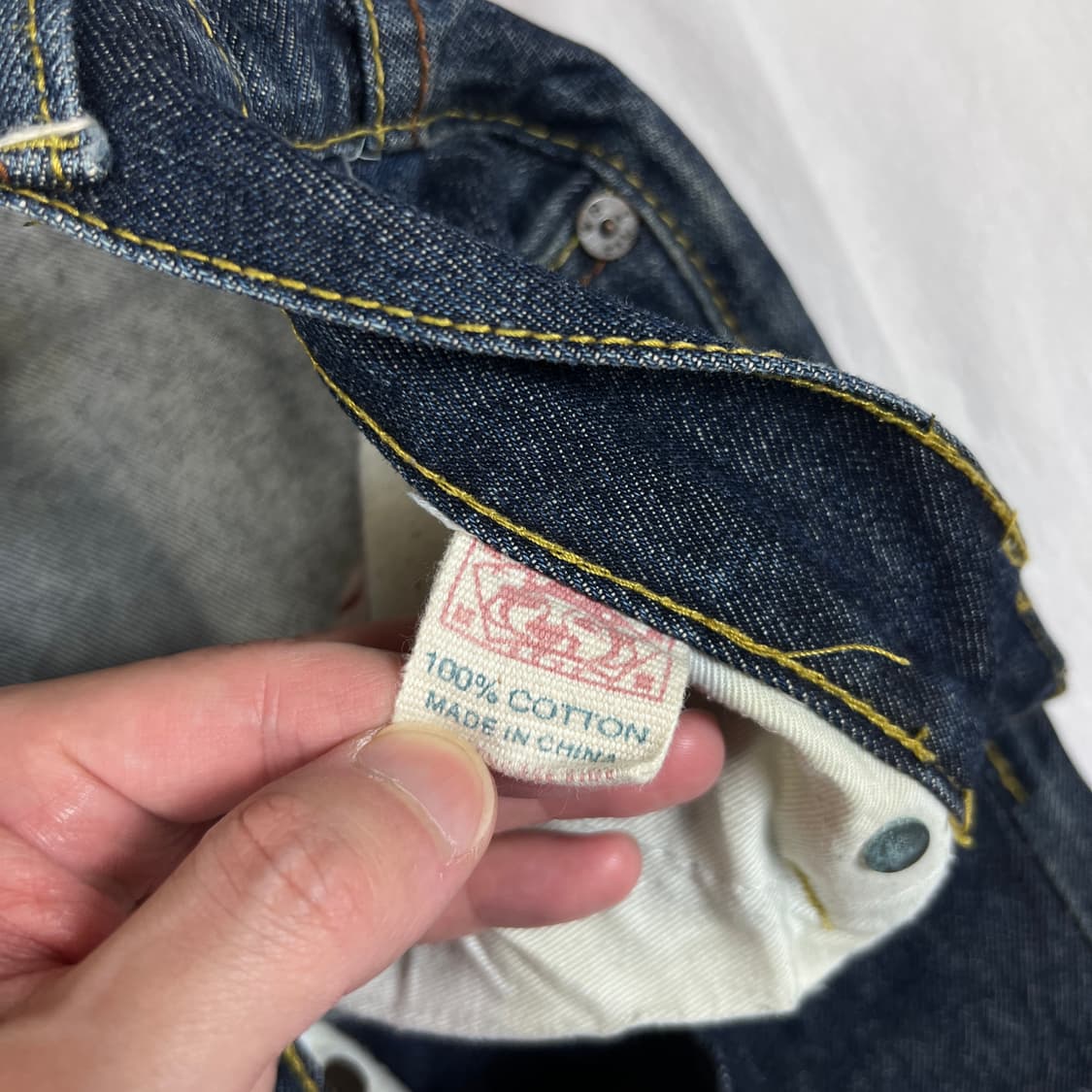 에비수 evisu 핑크 페인트 데님팬츠 청바지 상품이미지9