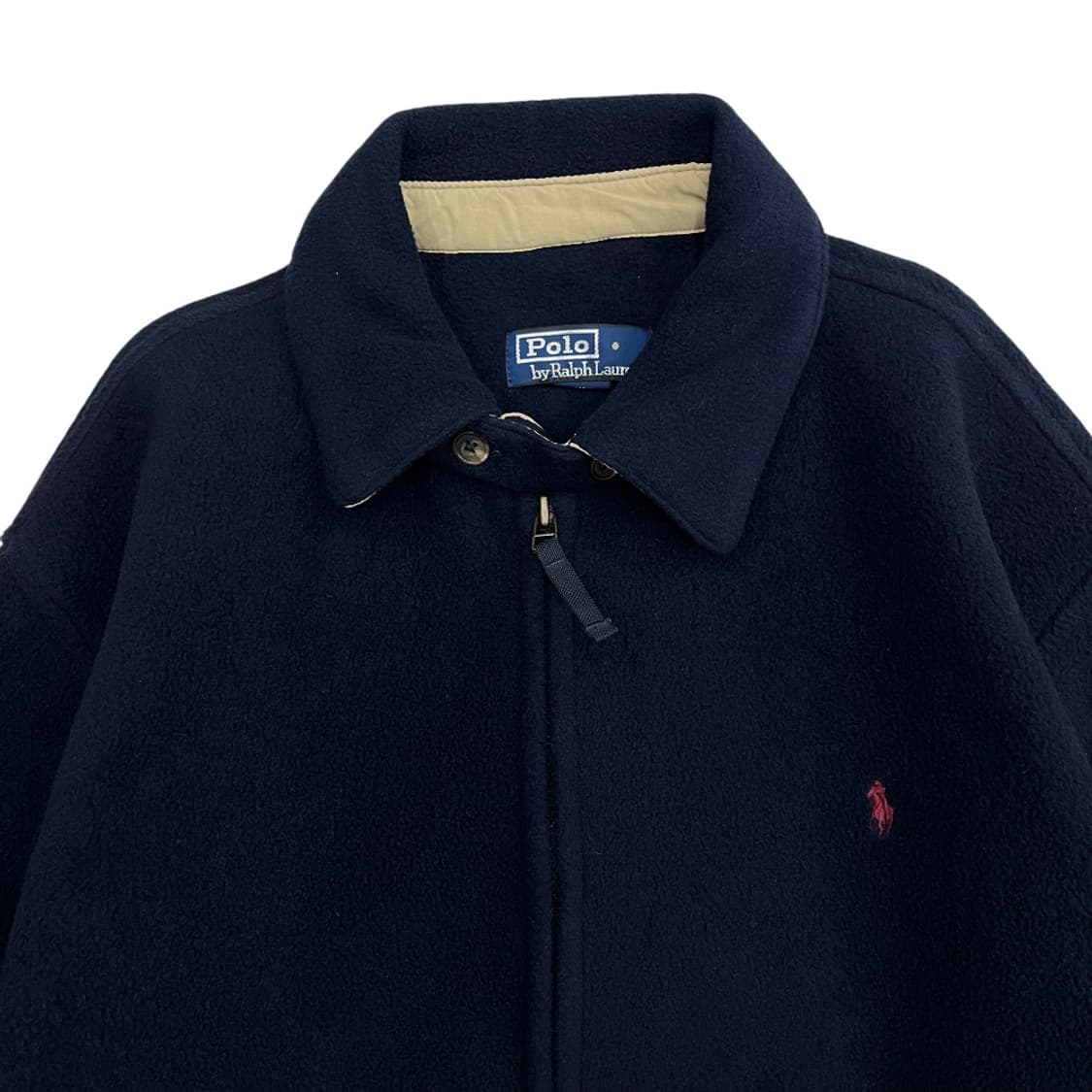 폴로 랄프로렌 레드포니 네이비 플리스 블루종 M 상품이미지4