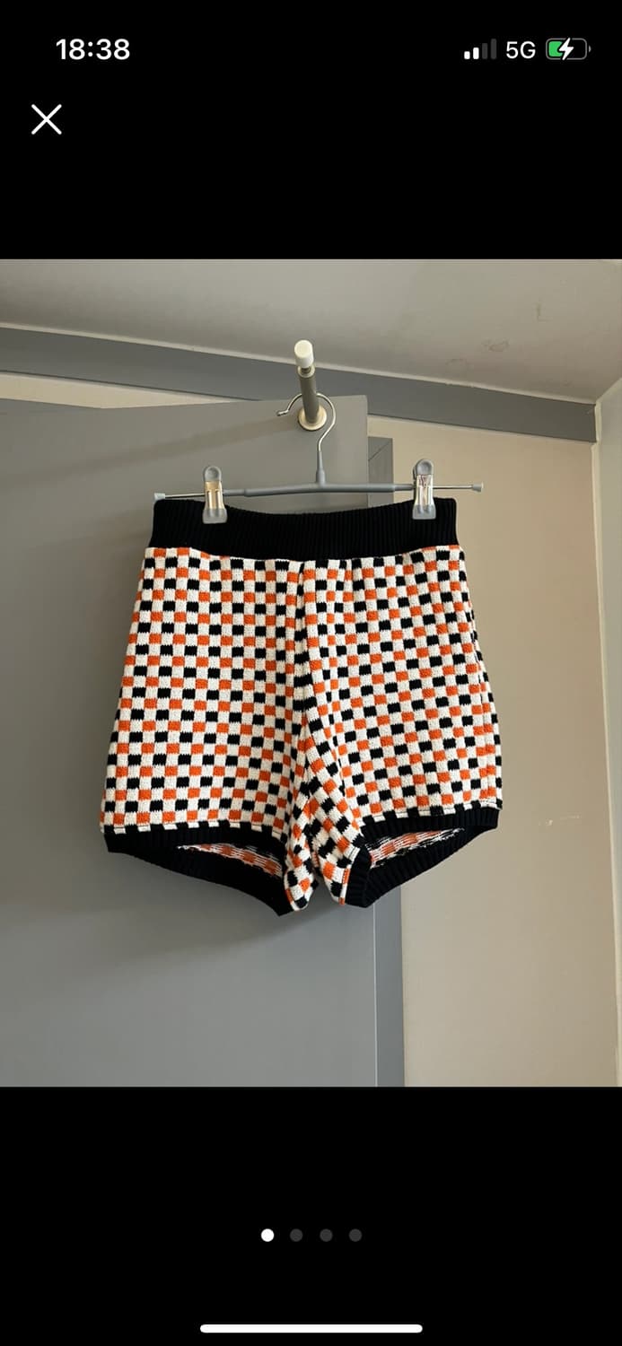 하이 니트 마이크로쇼츠 s 상품이미지1