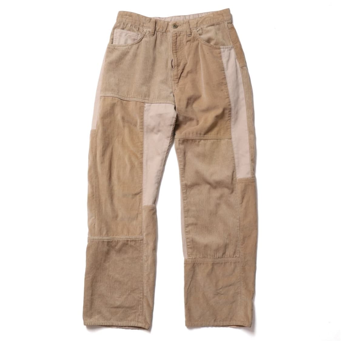 빔즈 Beams Patchwork Cotton Pants 
 상품이미지1