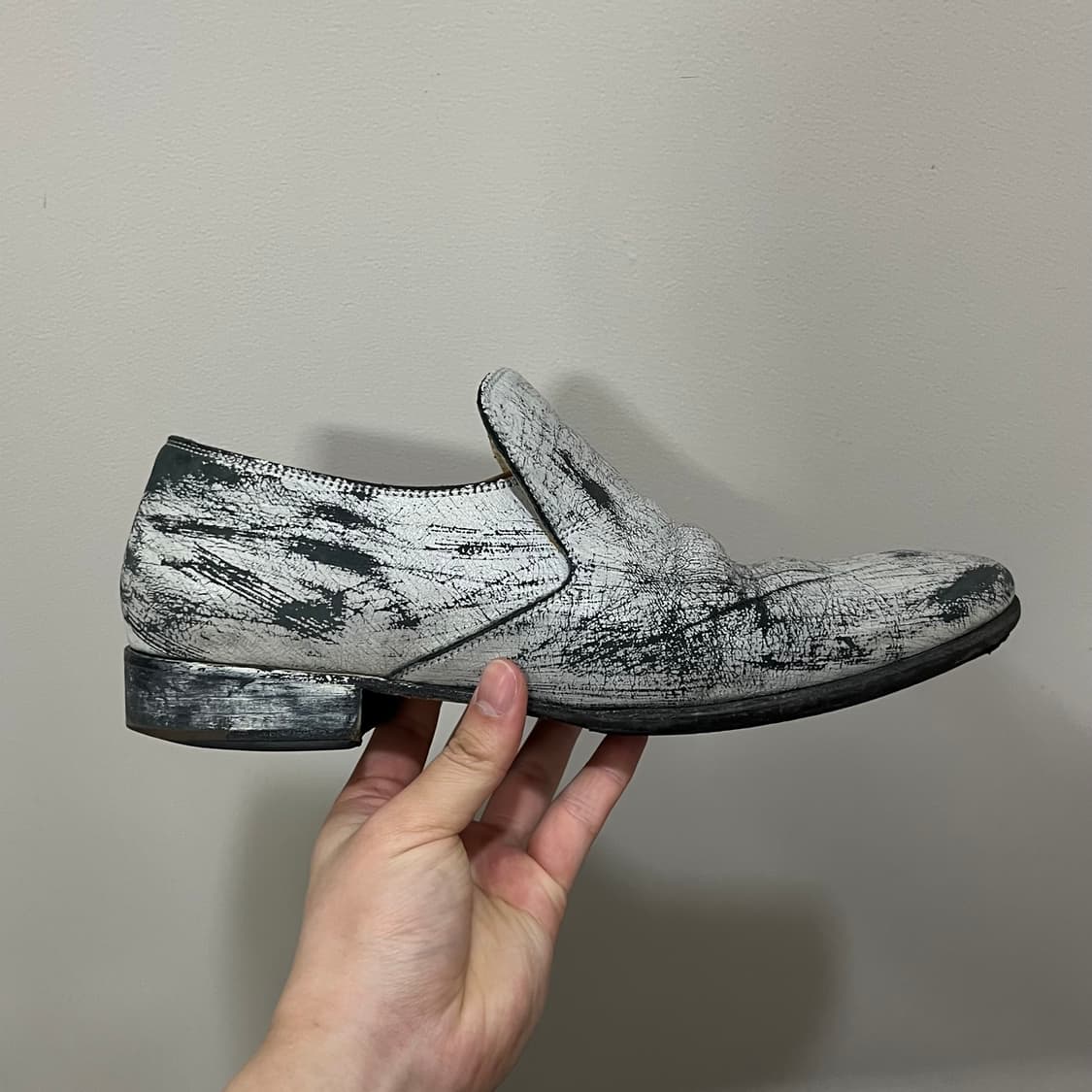 Margiela X H&M 12FW Painted Loafers 상품이미지4