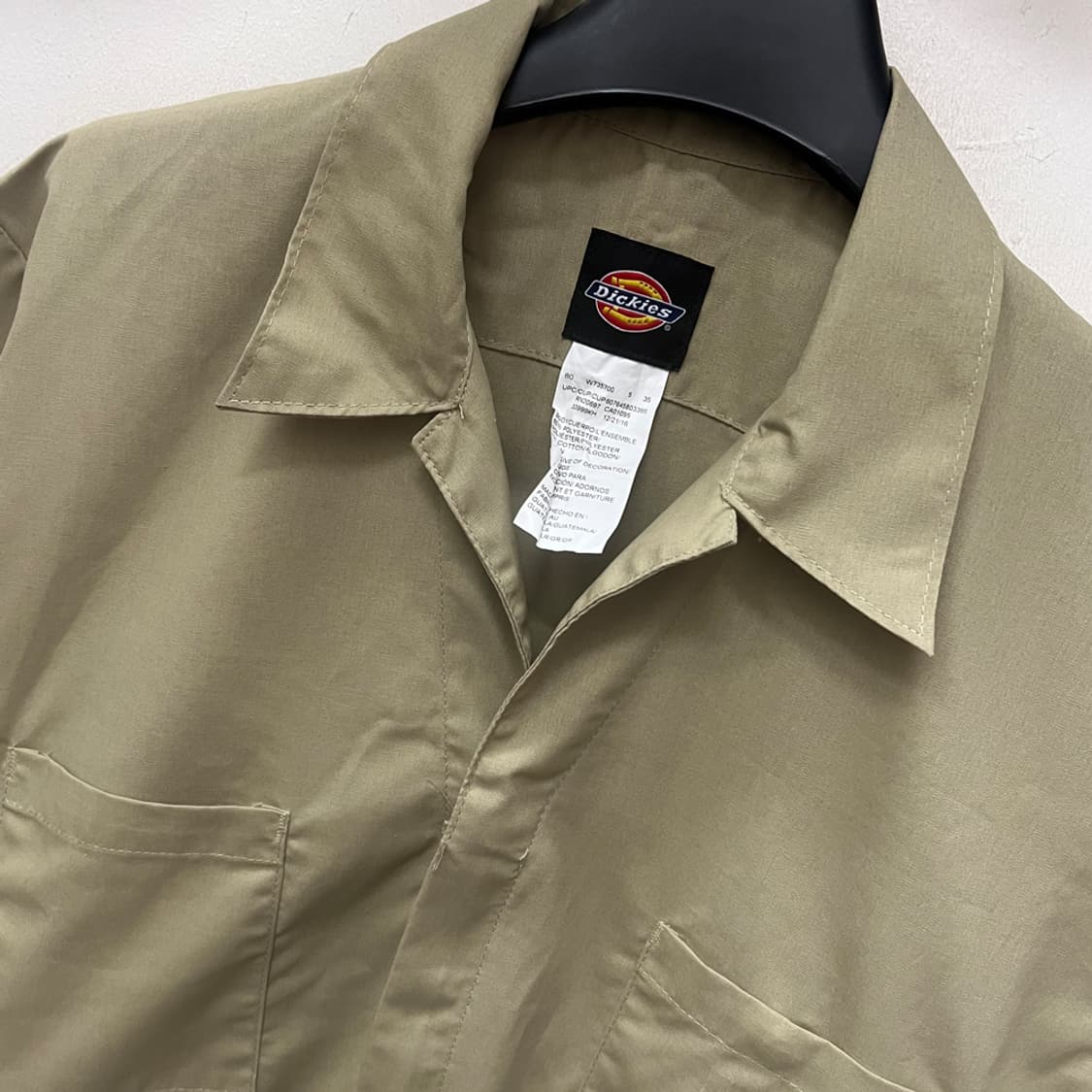 디키즈 워크웨어 반팔 커버올 점프수트 L 상품이미지3