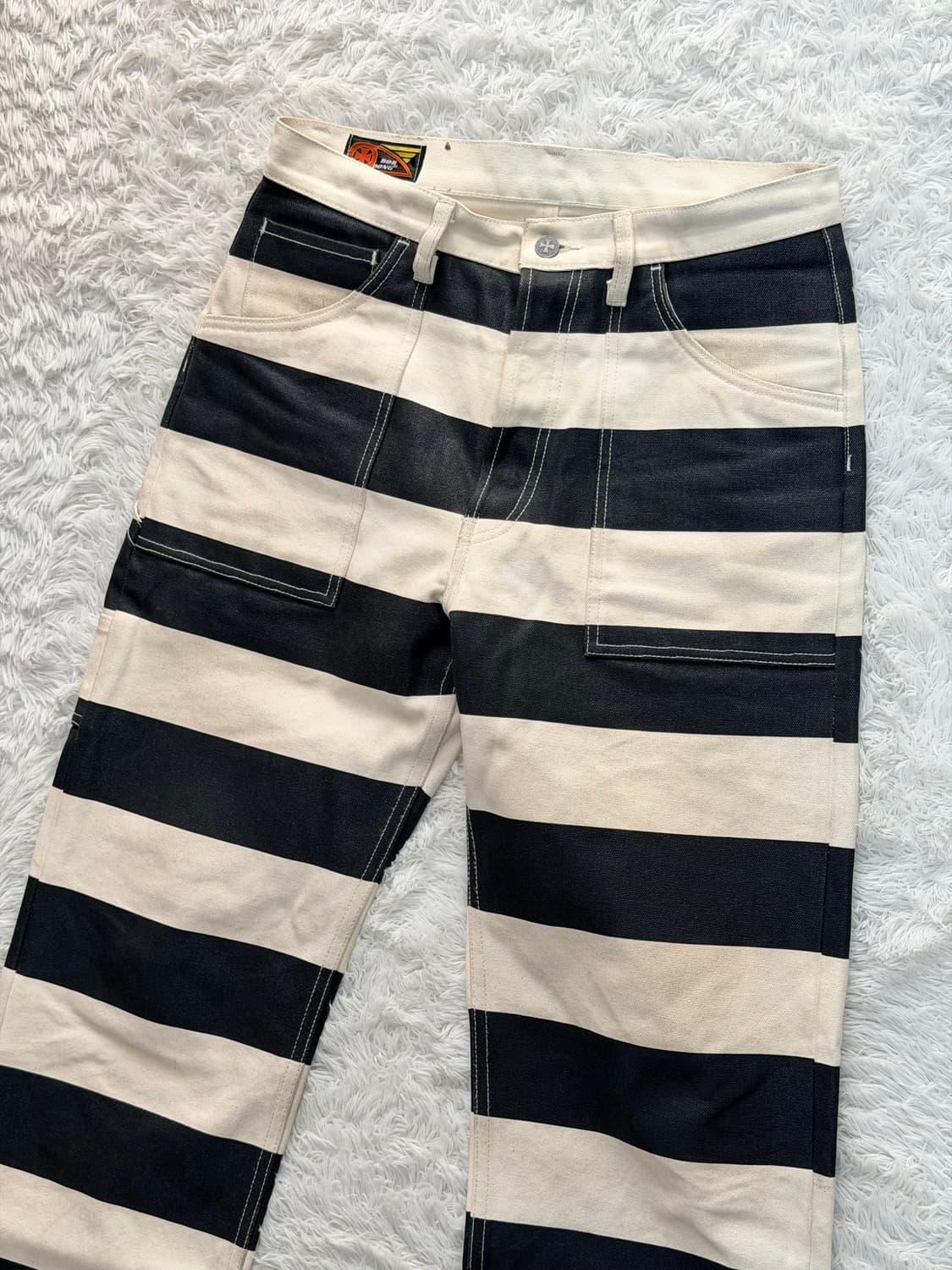 BOB DONG - 16oz 헤비 웨이트 프리즈너 팬츠 상품이미지1