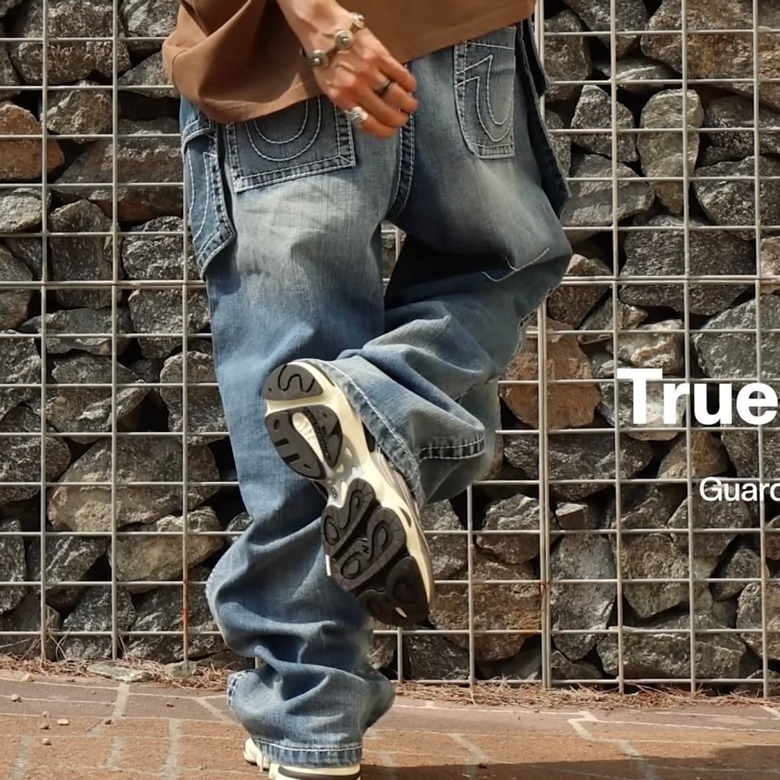 *새상품*트루릴리전 가디언 디테일 데님팬츠 상품이미지1