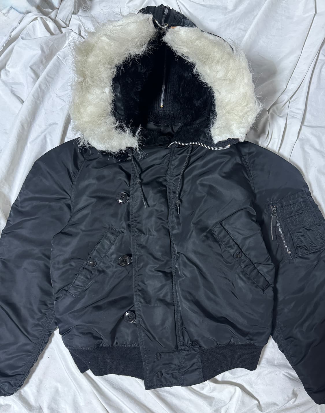 80s usa 알파인더스트리 N2B 플라이트 자켓 밀리터리 ideal  상품이미지3