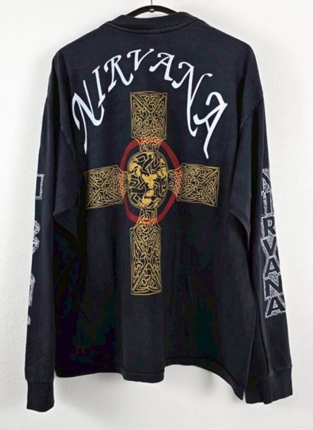 (rep) 빈티지 너바나 밴드 페이딩 롱슬리브cr 상품이미지2
