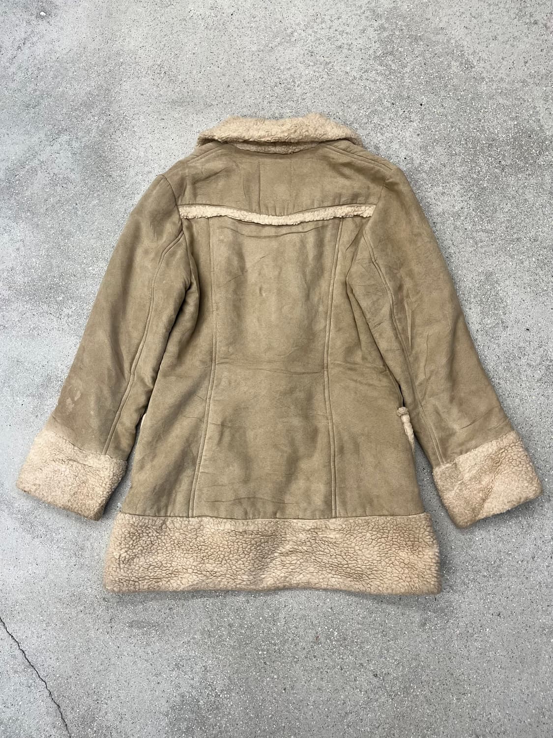 ALGONQUINS 스웨이드 더플 무스탕 코트 상품이미지5