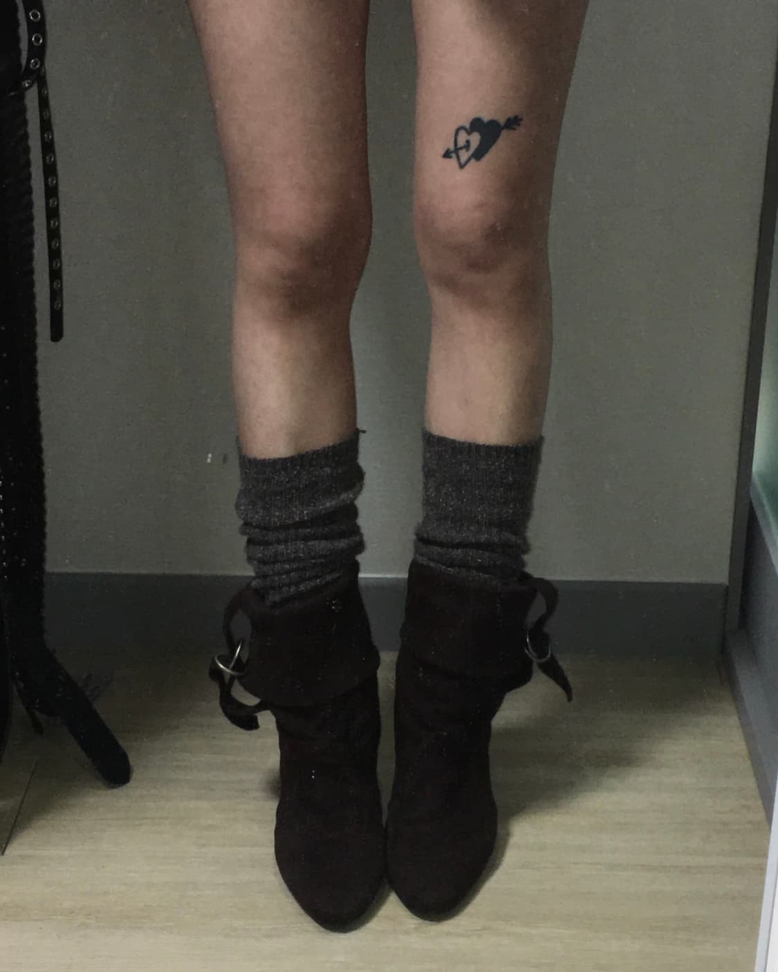 buckle suede folding boots (240) 상품이미지5