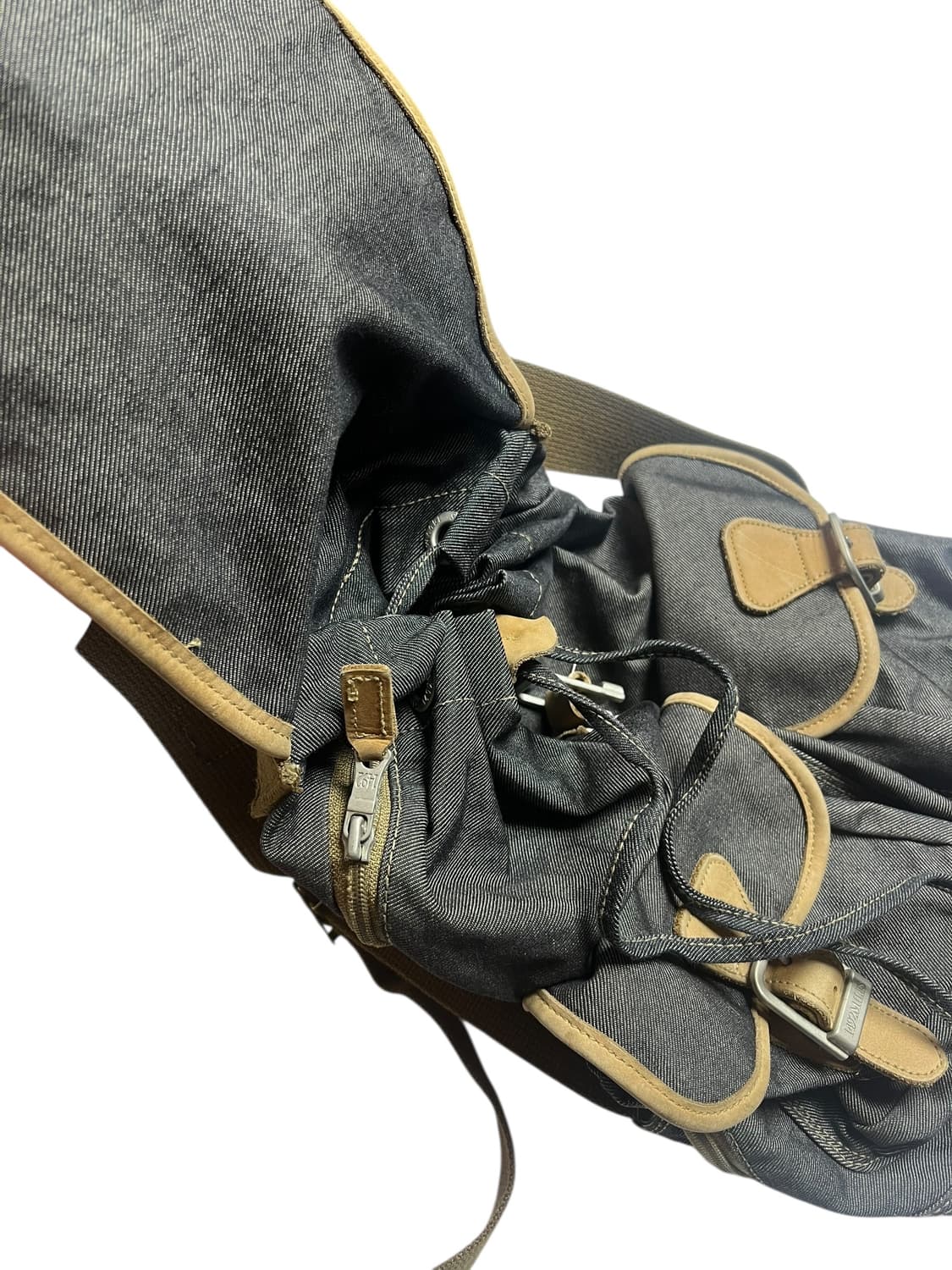 1942Miles 빈티지 투포켓 백팩 상품이미지4