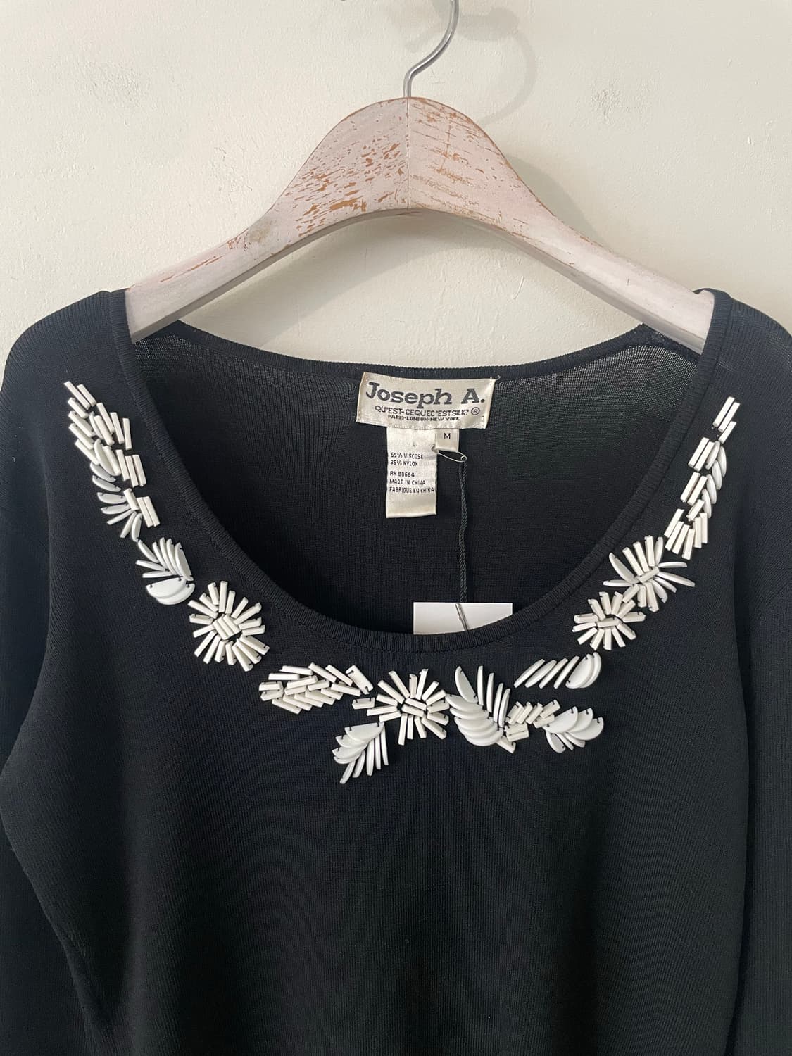 Joseph A. deep u neck viscose top 상품이미지4