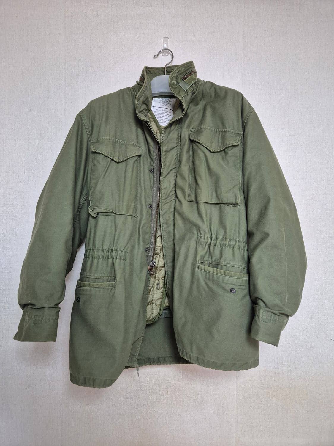 80s 오리지날 m65 필드자켓(데드스탁 내피포함) M/L 상품이미지1