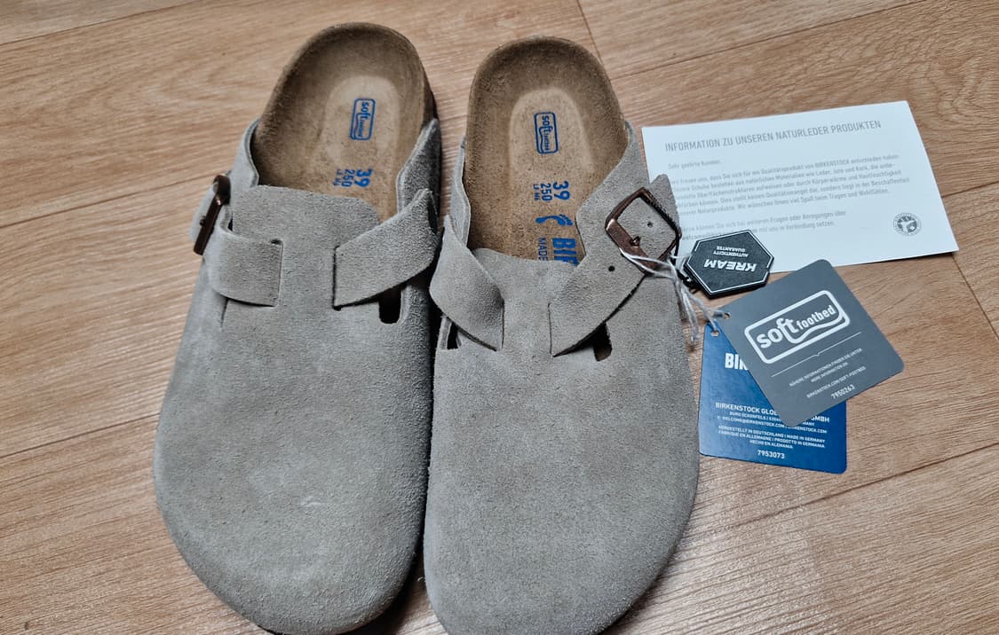 버켄스탁 보스턴 소프트 풋베드 토프 - 내로우 상품이미지2