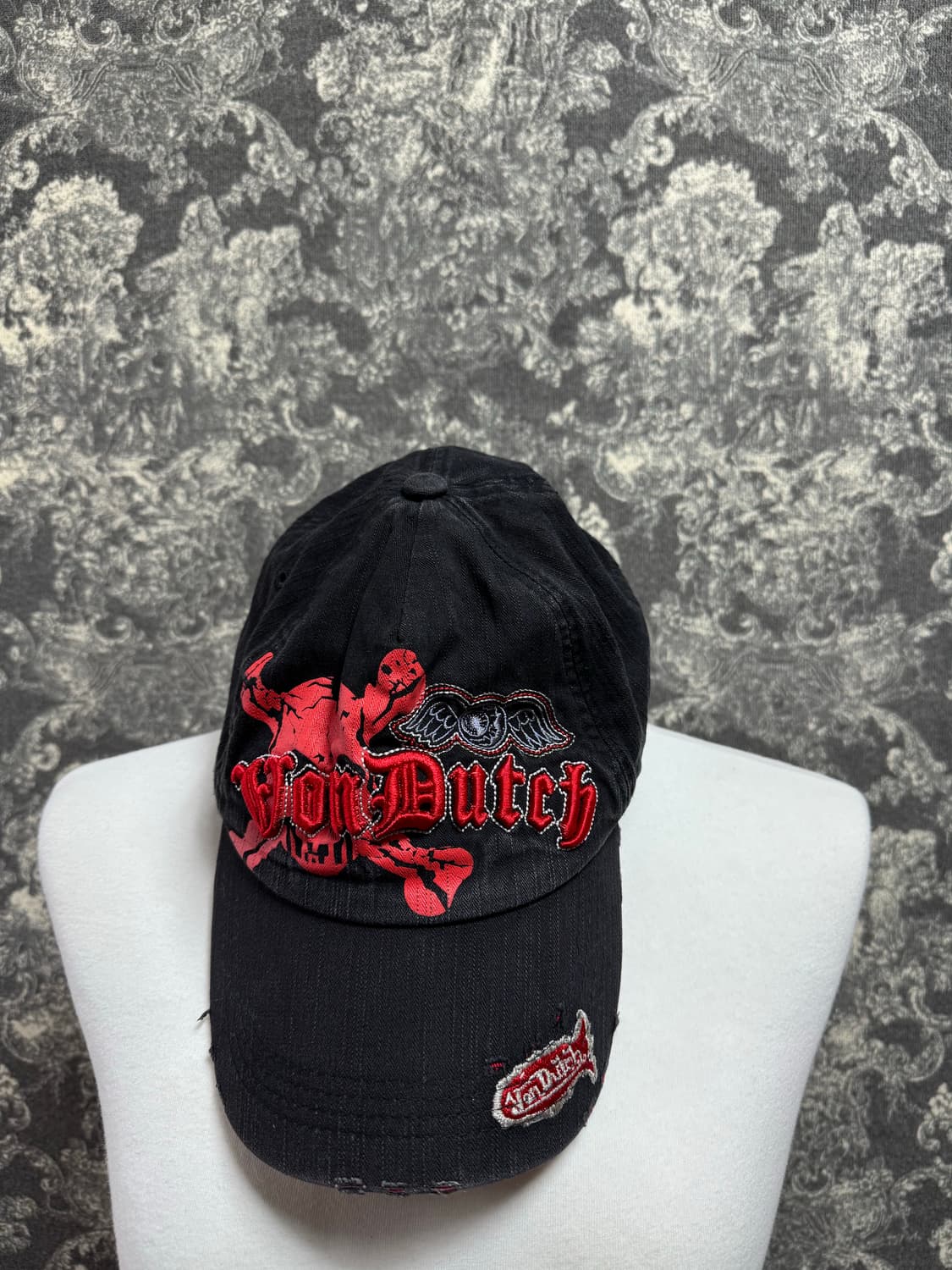 von dutch 본더치 해골 프린팅 볼캡 상품이미지1