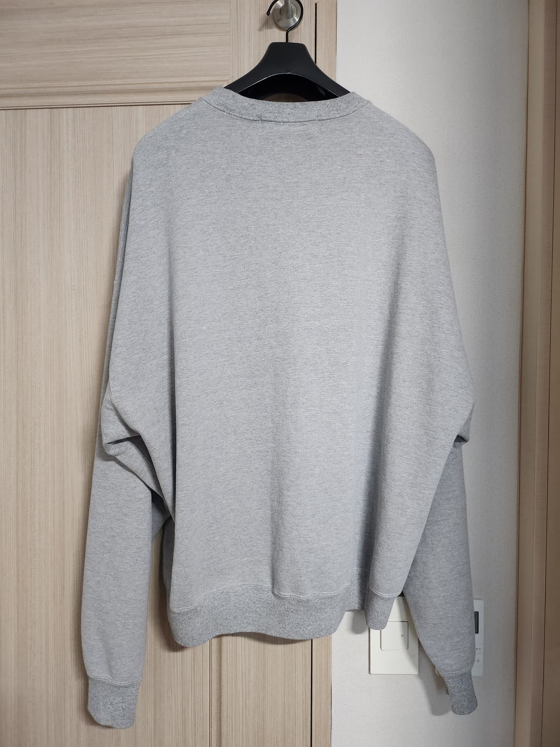 [M] 레미 릴리프 더블 SP 스웨트셔츠 그레이 상품이미지3