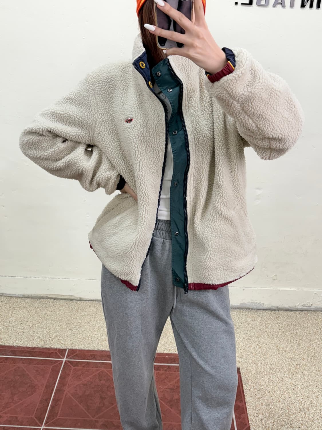 Gola 골라 양면 뽀글이자켓 상품이미지9