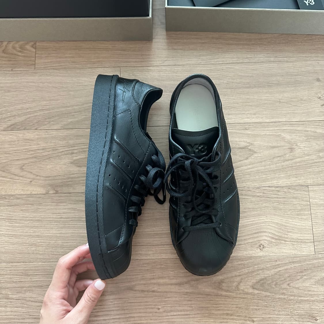 요지 야마모토 Y-3 슈퍼스타 245 새상품 상품이미지2