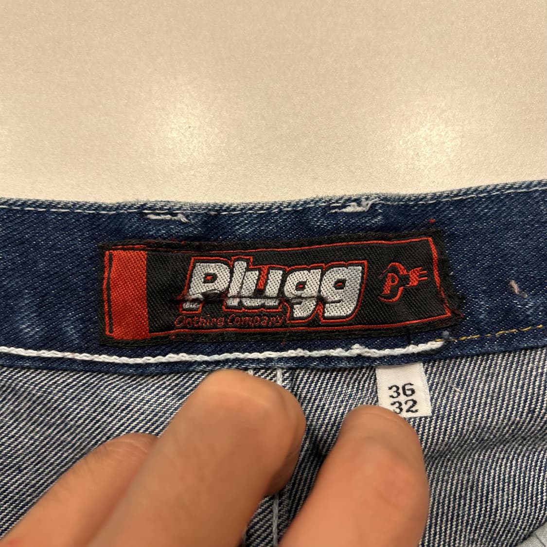 [36x32] 힙합퍼 Plugg 청바지 라인 트랙 팬츠 상품이미지7