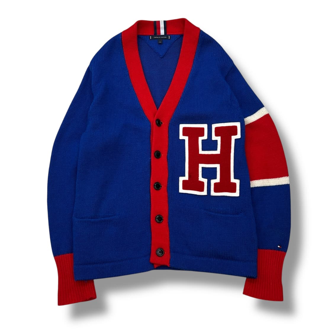 타미힐피거 빅로고 니트가디건 r2103 상품이미지1