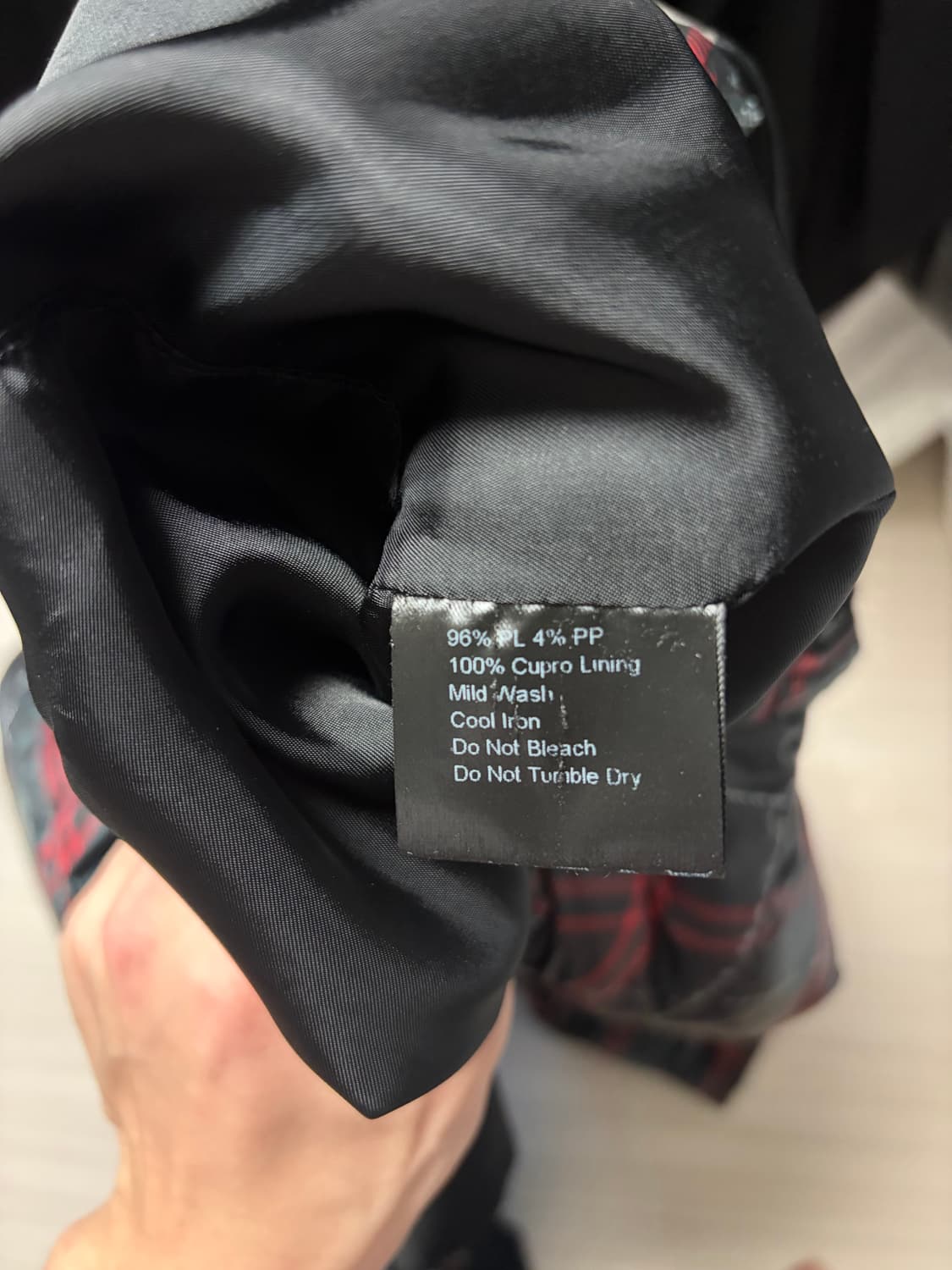 [M] 리프리센트 버블 자켓 타탄 체크 패딩 상품이미지9