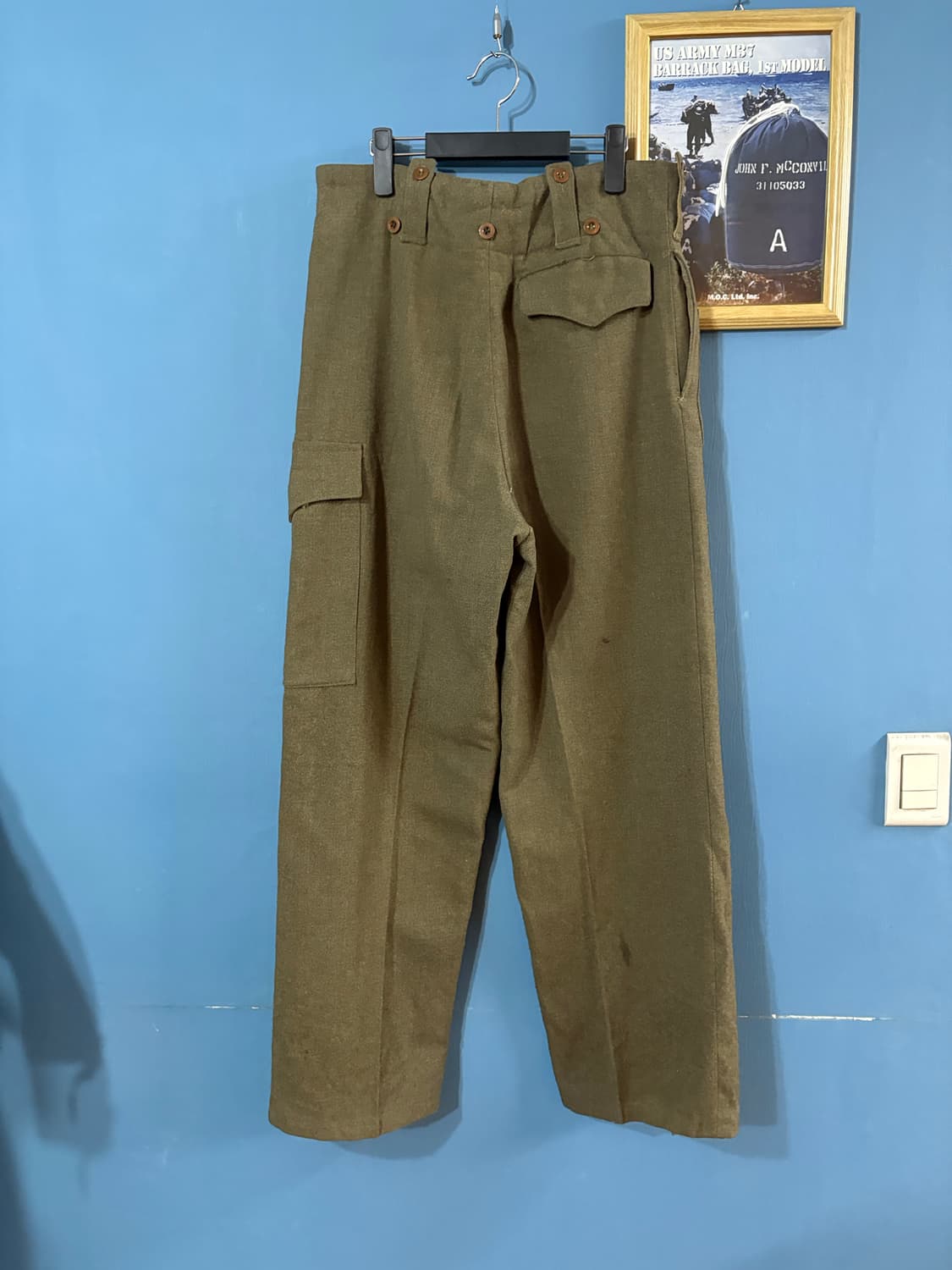 50’s Belgian Army Battle Dress Pant. 상품이미지9