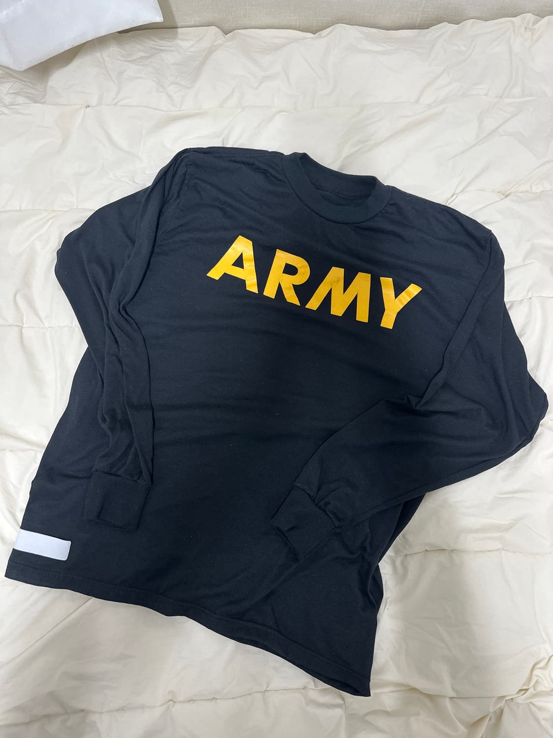 미군 피티복 긴팔 상의 상품이미지1