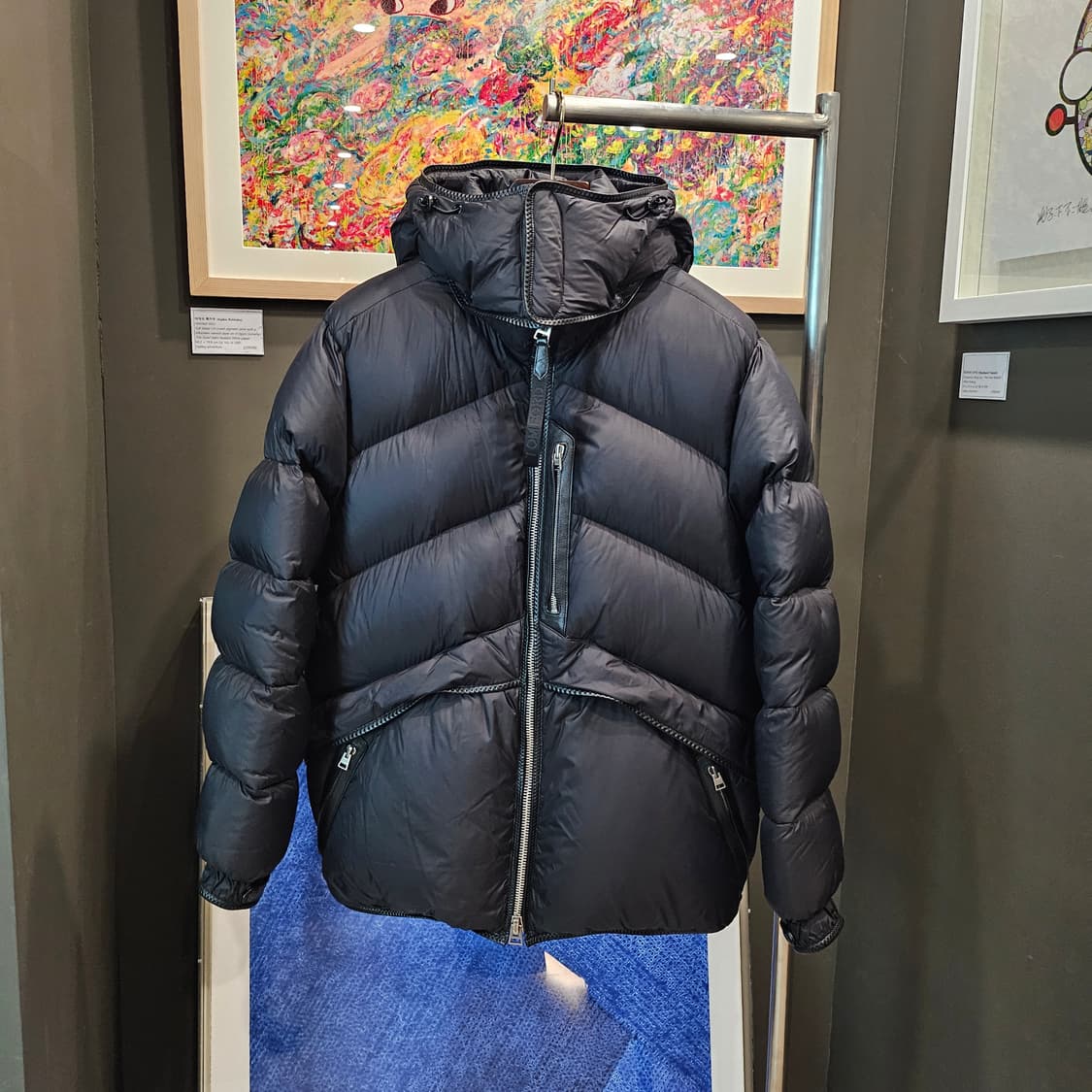 톰포드 라이트웨이트 울 블렌드 후드 다운 자켓 (후드 탈부착) 상품이미지3