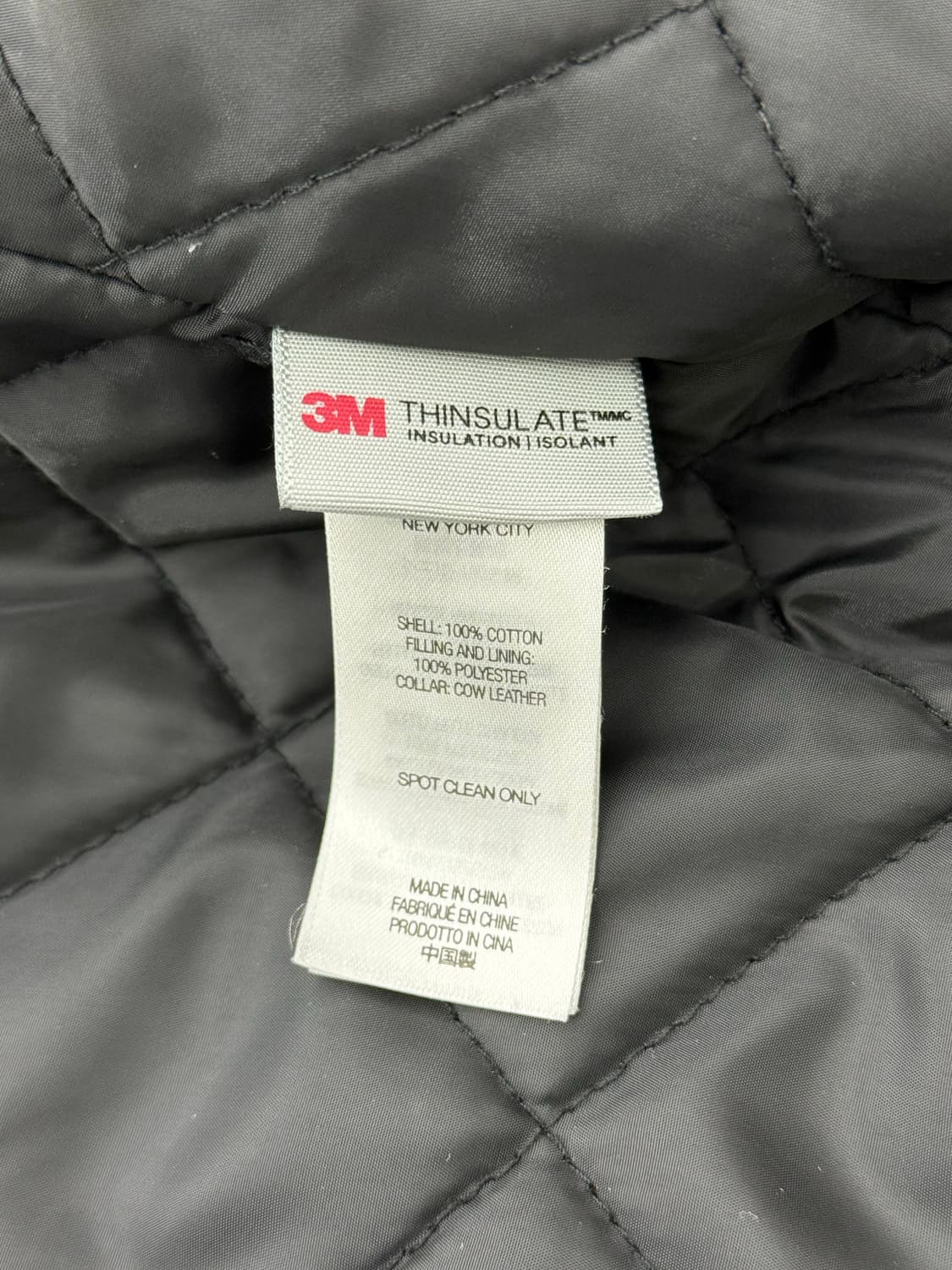 슈프림 24fw 레더 카라 유틸리티 자켓 네이비 상품이미지9