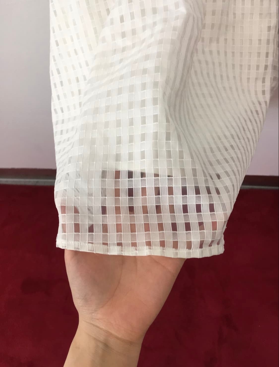 빈티지 와플 스커트 상품이미지3