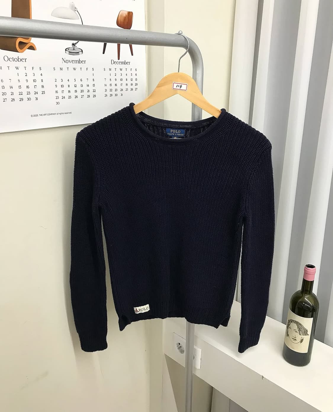 폴로 와플 니트 상품이미지1