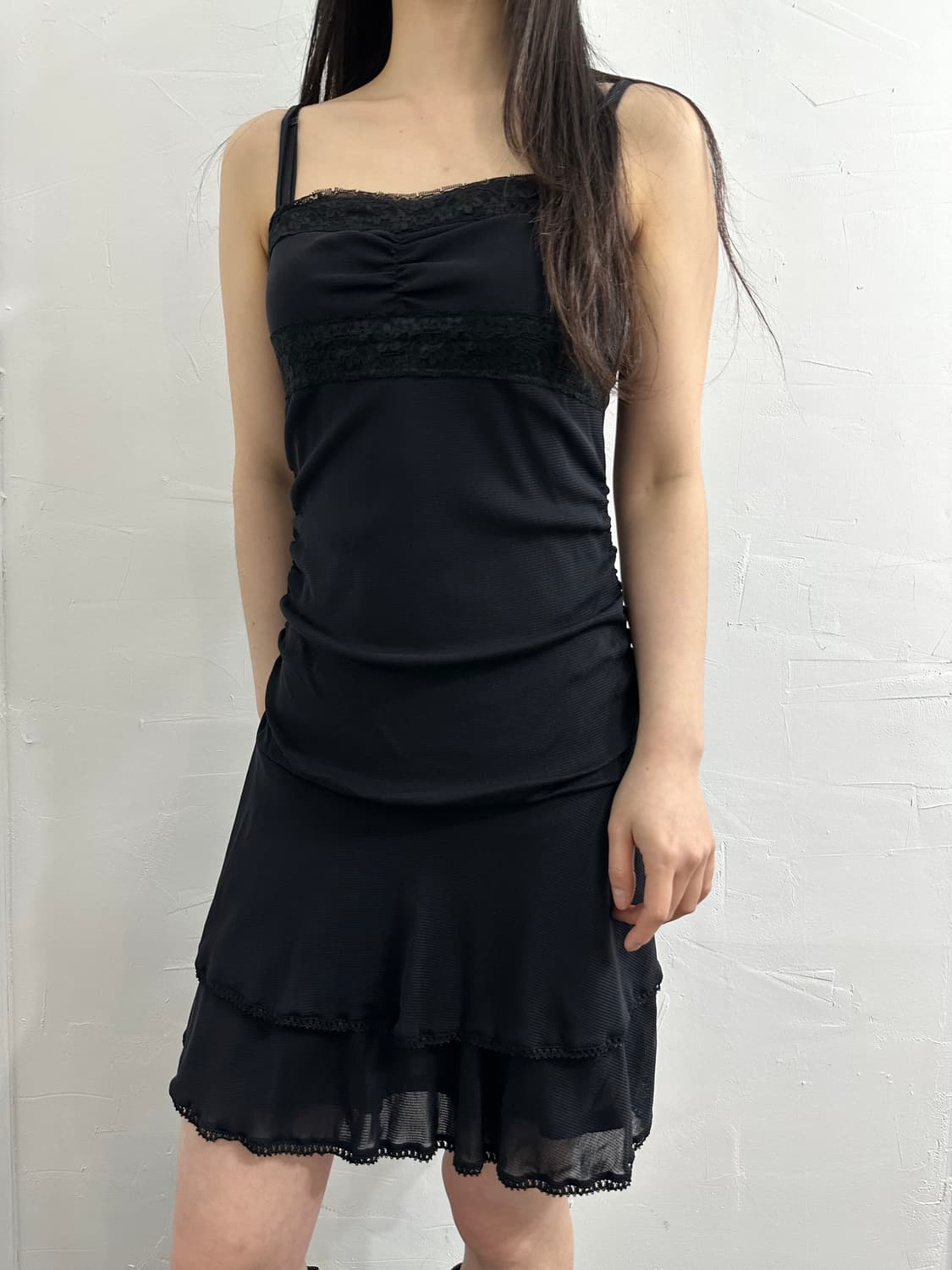 slip shirring dress 상품이미지3