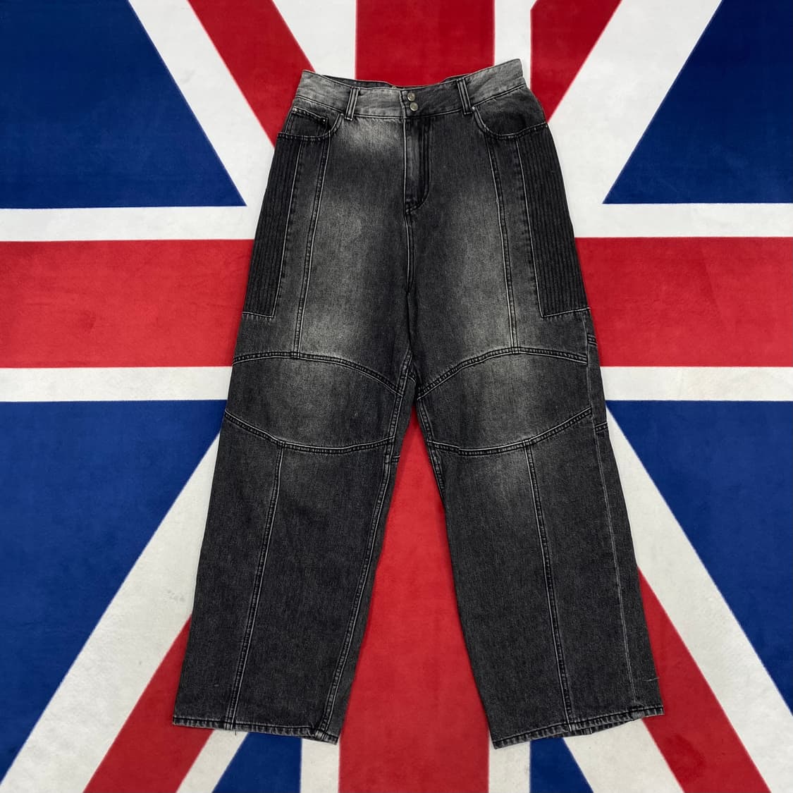 메종미네드 흑청데님팬츠 46 실측 30-32 상품이미지1