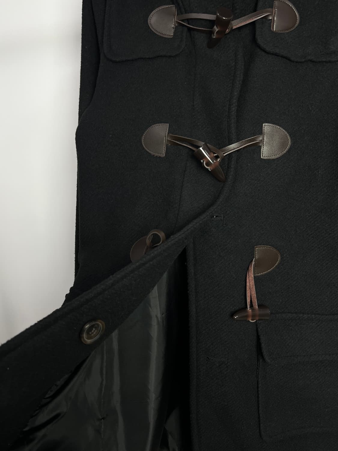 NAEYU 후드 더플 코트 상품이미지5