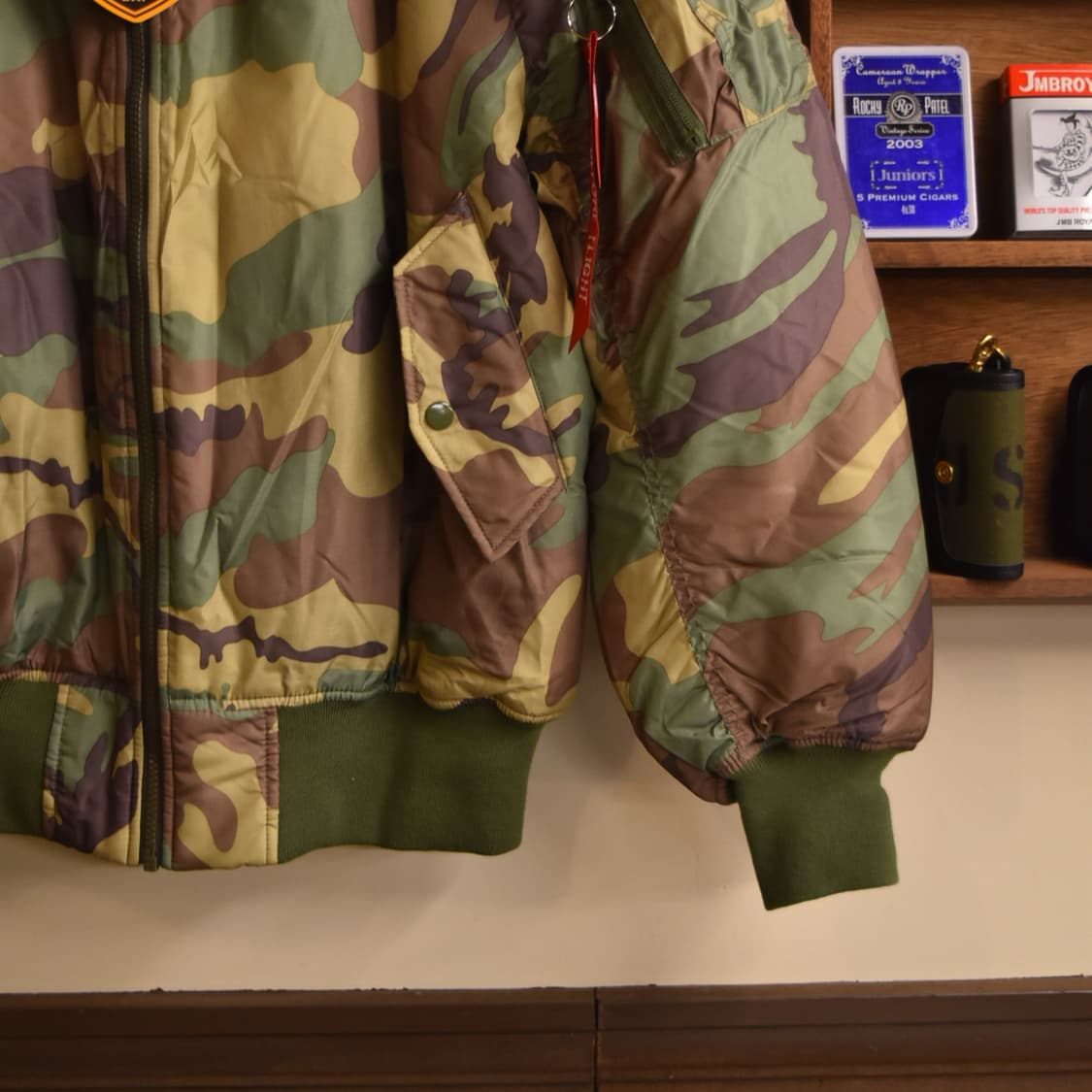 BAF 오리지널 MA-1 우드랜드 (데드스탁) 상품이미지3