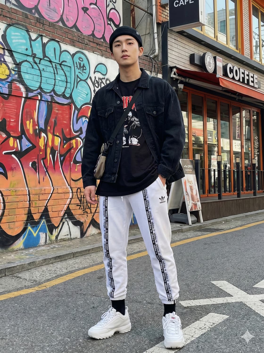 아디다스 R.Y.V. 테이프 플리스 조거 팬츠_M 상품이미지1