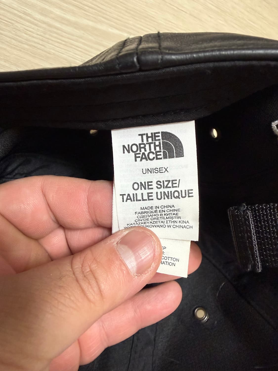 (OS)슈프림x노스페이스 레더 캠프캡 팝니다 상품이미지3