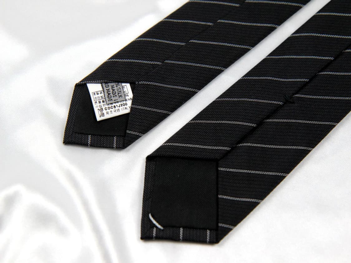 디올 신형 5.1cm 미사용 S등급 남자 명품넥타이 상품이미지5