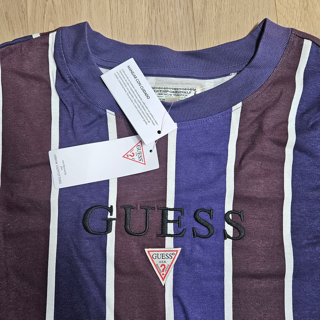 게스 USA 스트라이프 롱슬리브 상품이미지2