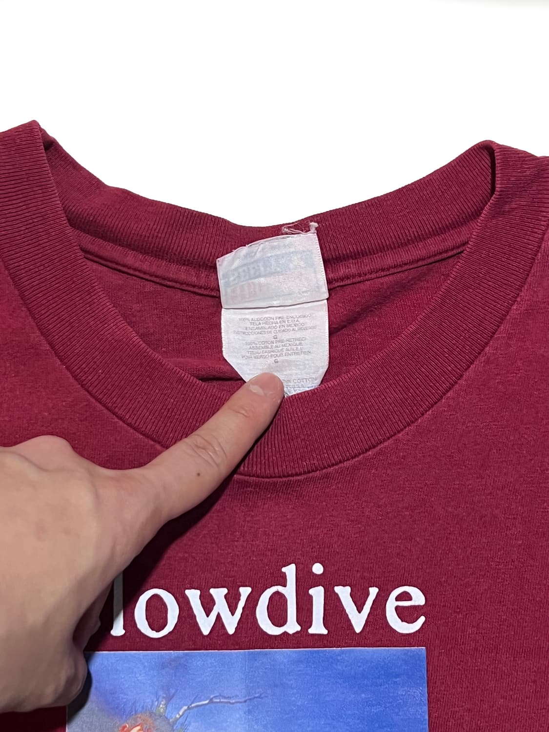 90s slowdive souvlaki boot shirt 상품이미지5