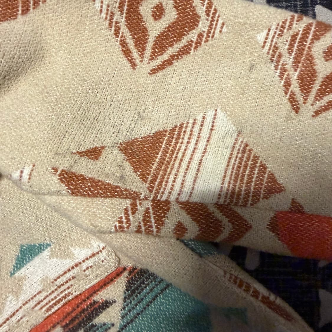 나바호 패턴 셔츠 자켓 상품이미지3