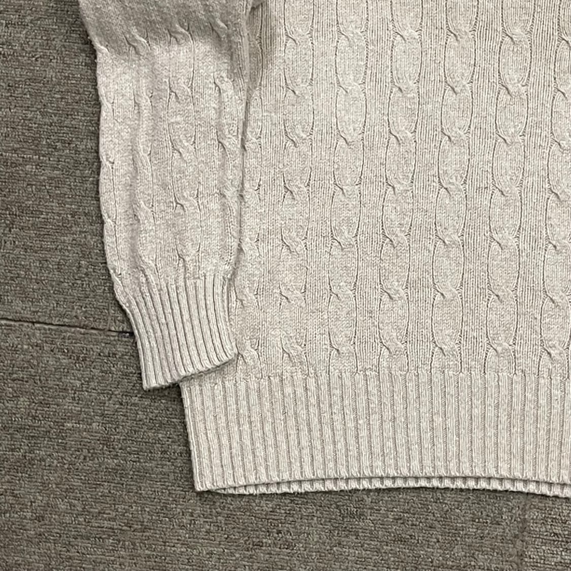 (M) POLO 폴로 랄프로렌 케이블 니트 상품이미지5
